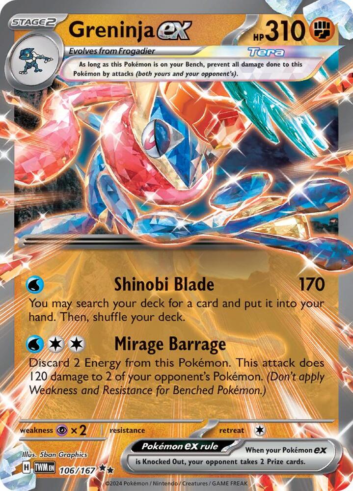Temporal Forces Greninja ex