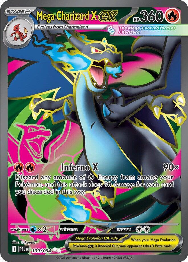 Phantasmal Flames Mega Charizard X ex