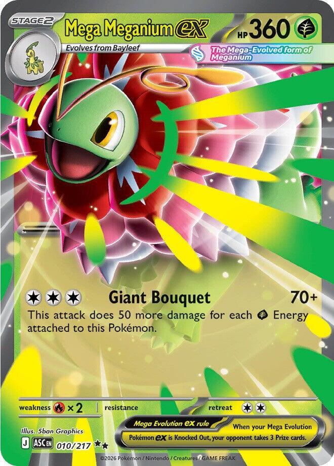 Ascended Heroes Mega Meganium ex