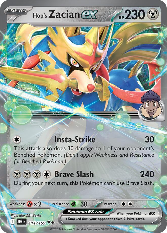 Journey Together Hop's Zacian ex