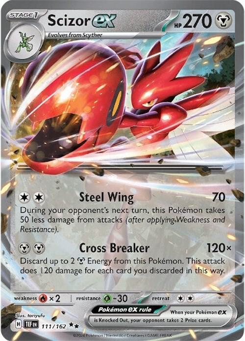 Temporal Forces Scizor ex