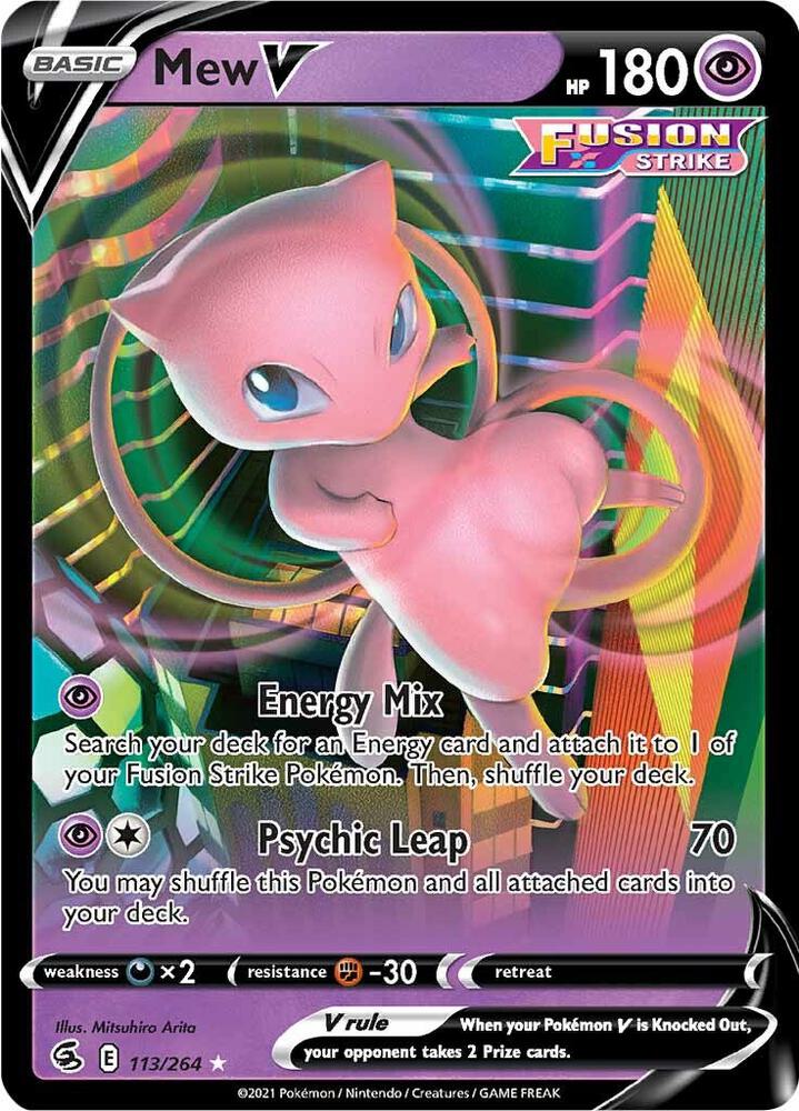 Fusion Strike Mew V