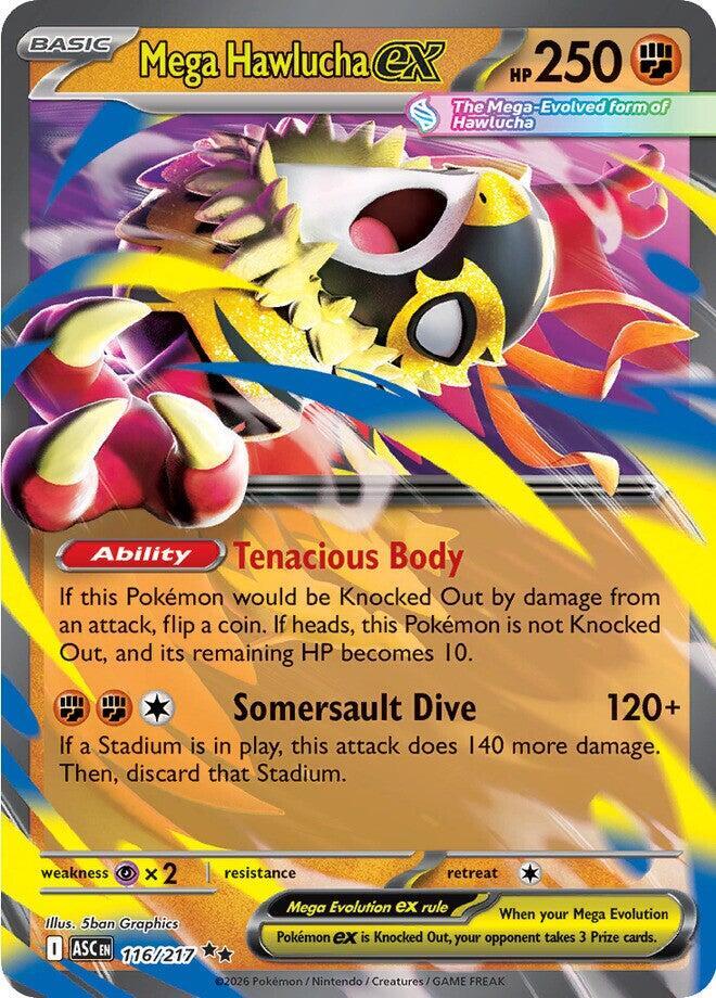 Ascended Heroes Mega Hawlucha ex