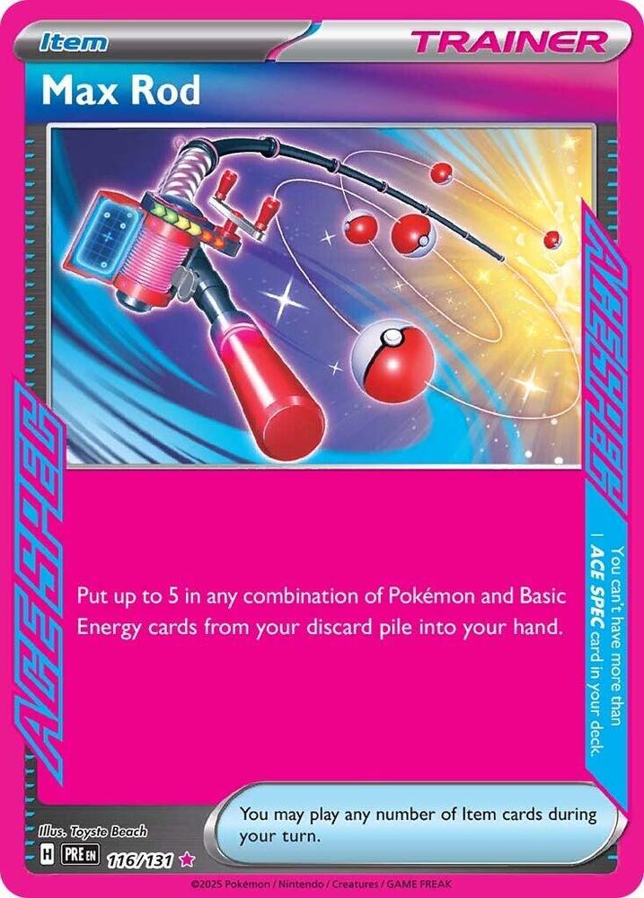 Prismatic Evolutions Max Rod