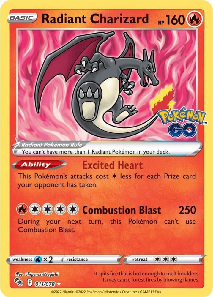 Pokemon Go Radiant Charizard
