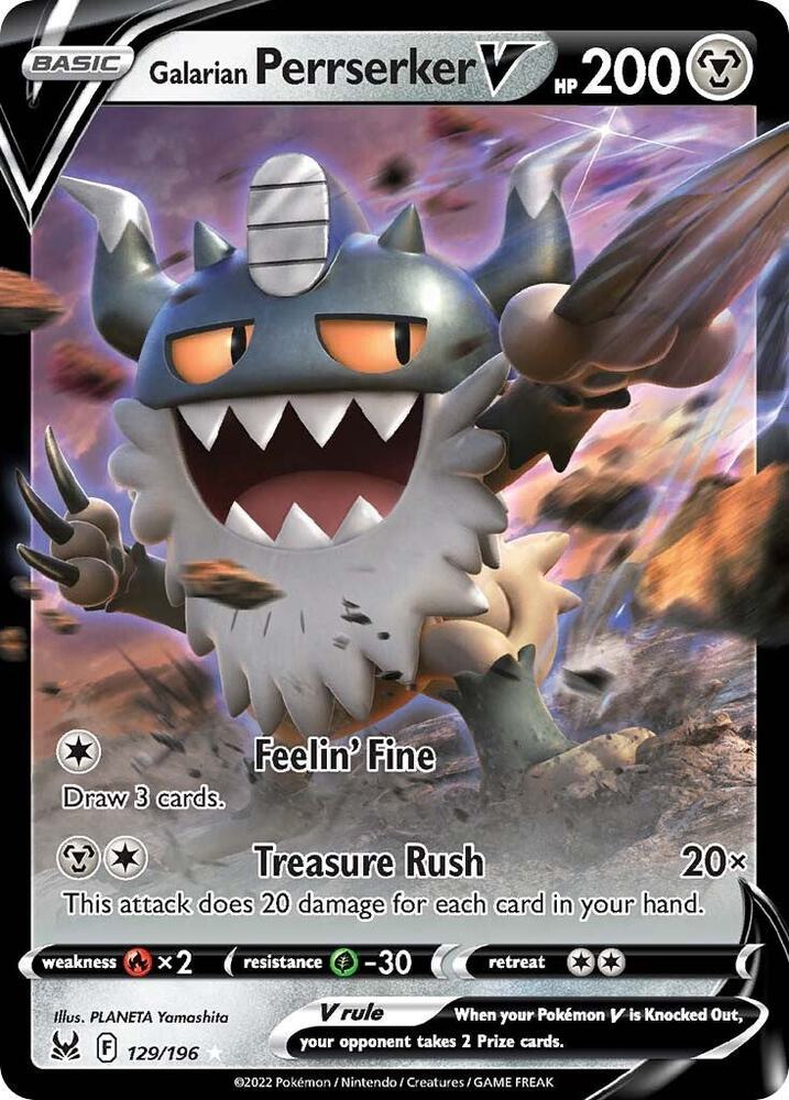 Lost Origin Galarian Perrserker V