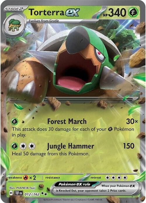 Temporal Forces Torterra ex