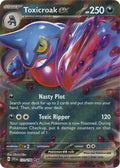 Scarlet & Violet Toxicroak ex