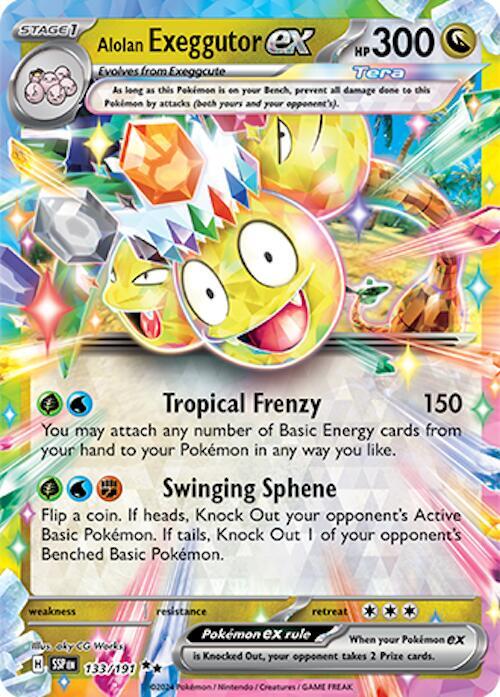 Surging Sparks Alolan Exeggutor ex