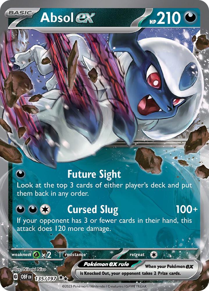 Obsidian Flames Absol ex