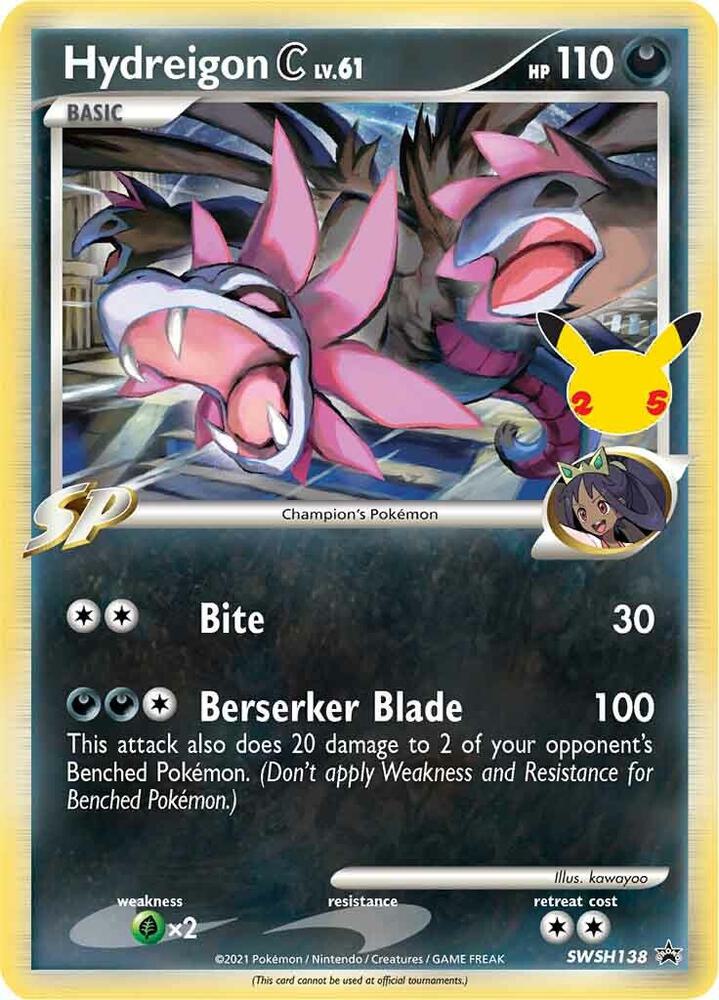 Sword & Shield Promo Hydreigon C