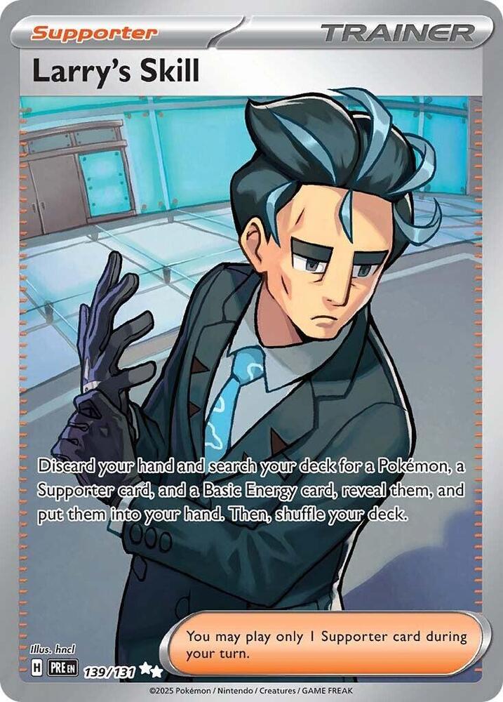 Prismatic Evolutions Larry's Skill