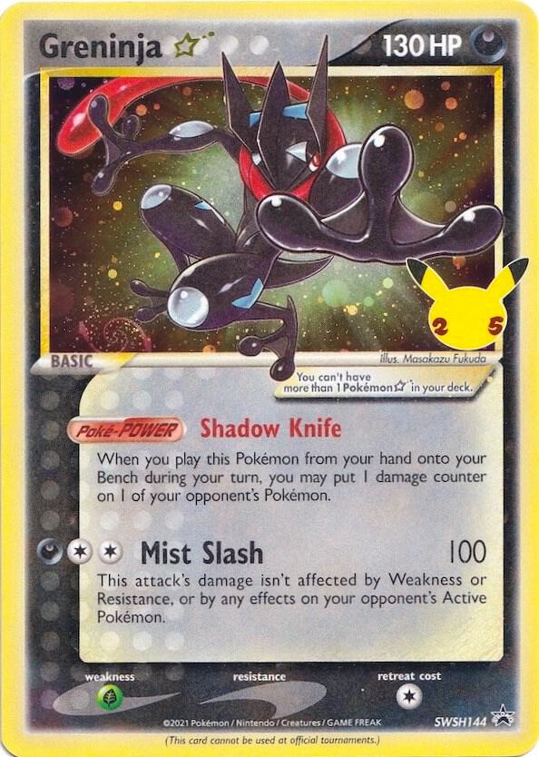 Sword & Shield Promo Greninja Star