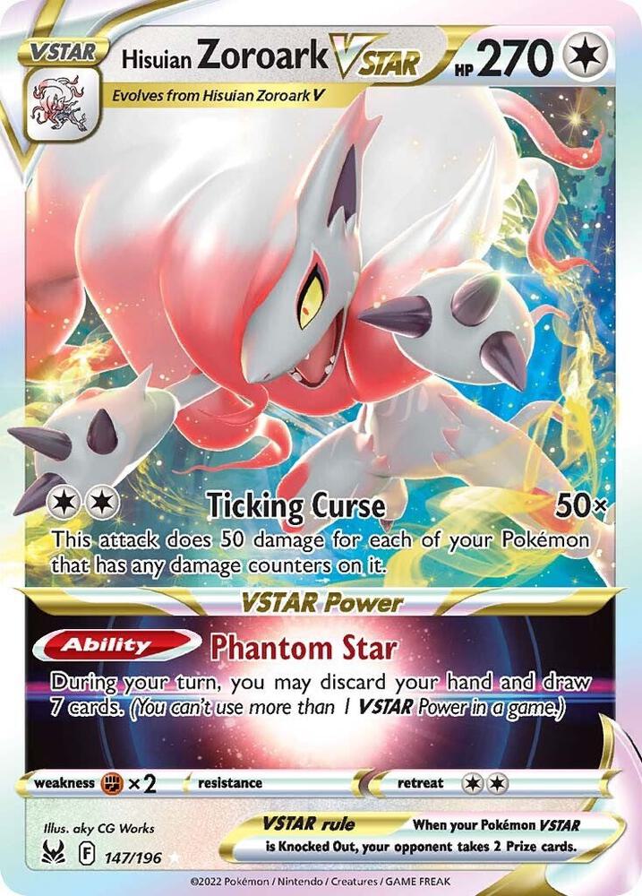 Lost Origin Hisuian Zoroark VSTAR