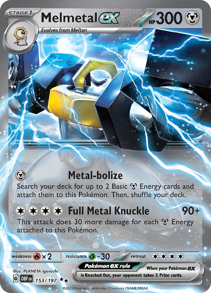 Obsidian Flames Melmetal ex