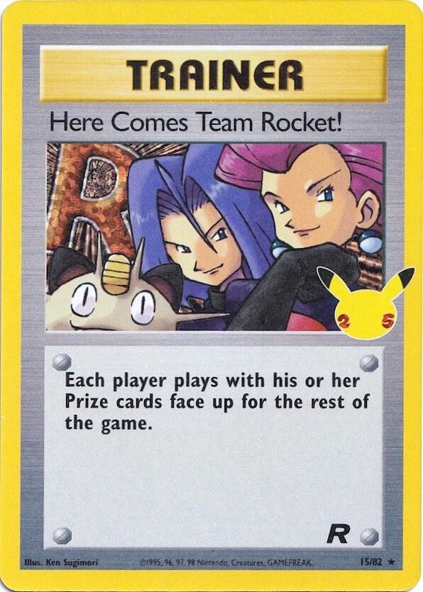 Celebrations Here Comes Team Rocket!