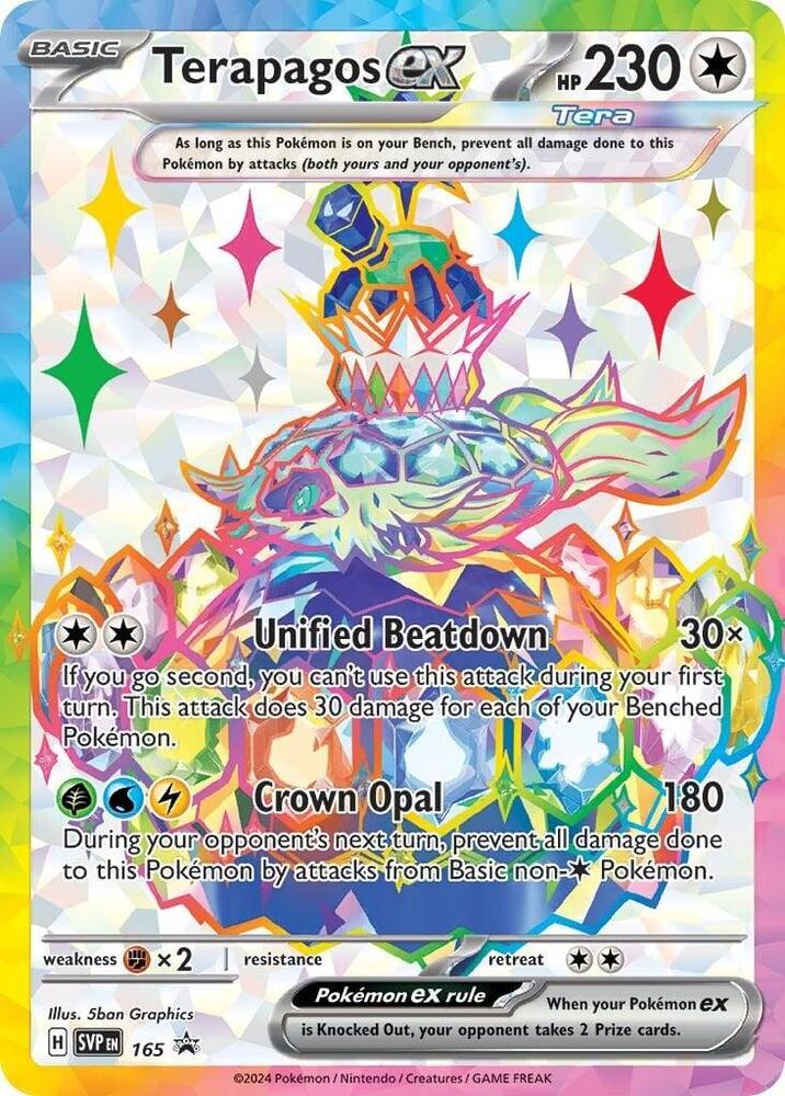 Scarlet & Violet Promo Terapagos ex