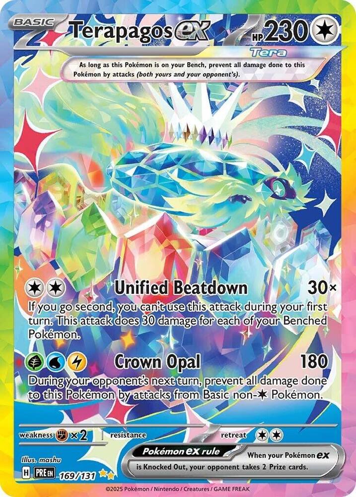 Prismatic Evolutions Terapagos ex