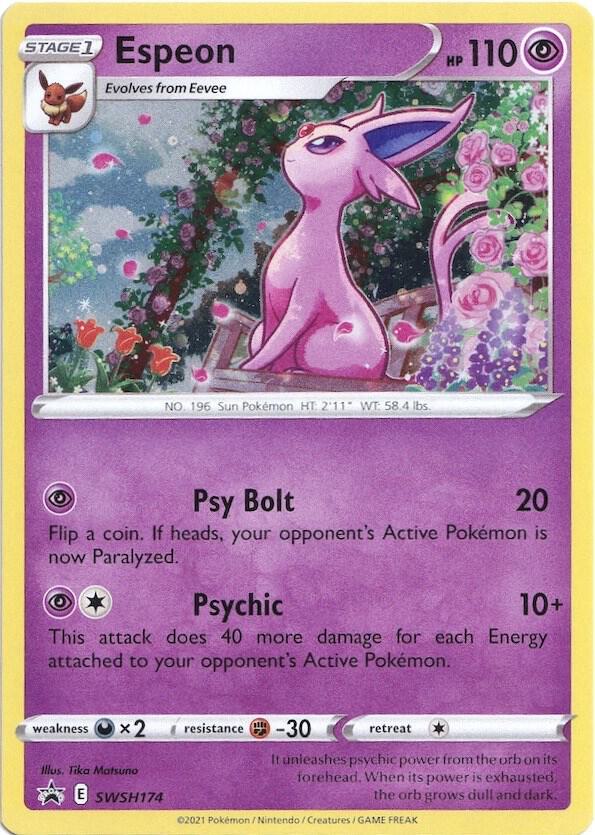 Sword & Shield Promo Espeon