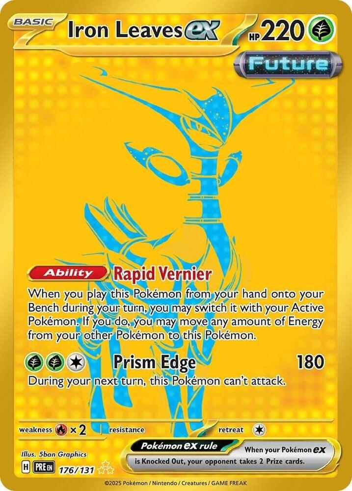 Prismatic Evolutions Iron Leaves ex