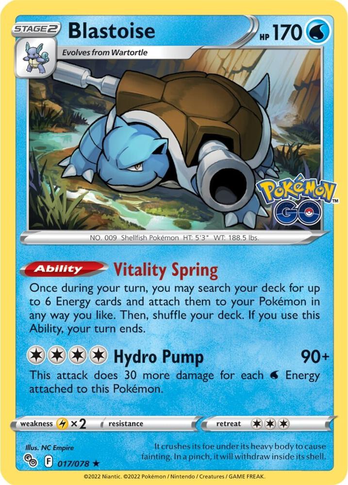 Pokemon GO Blastoise