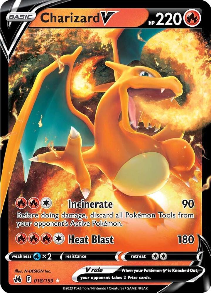 Crown Zenith Charizard V