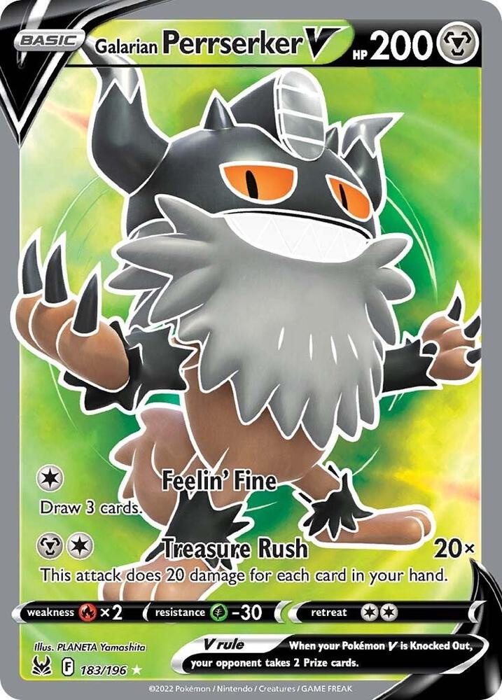 Lost Origin Galarian Perrserker V