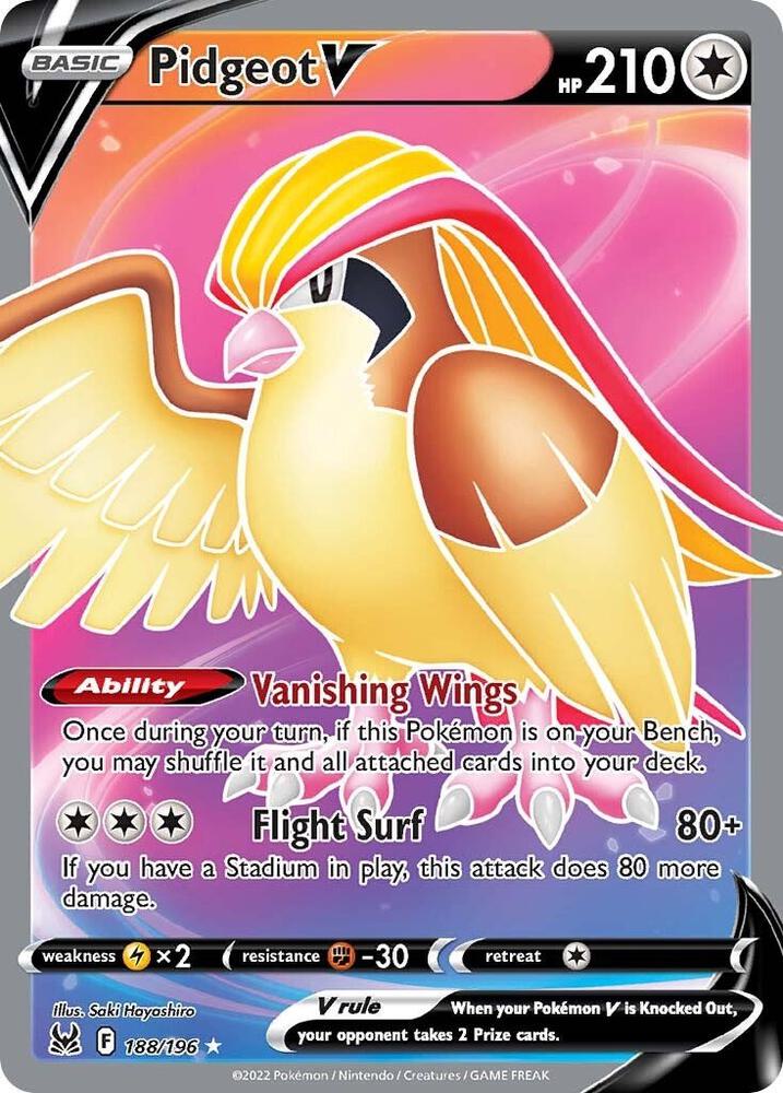 Lost Origin Pidgeot V