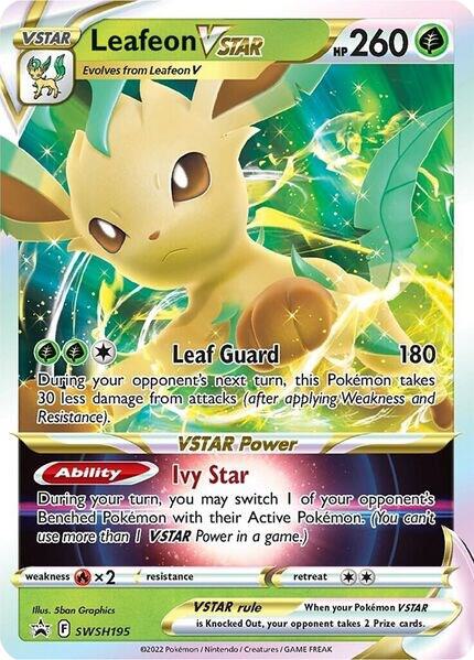 Sword & Shield Promo Leafeon VSTAR