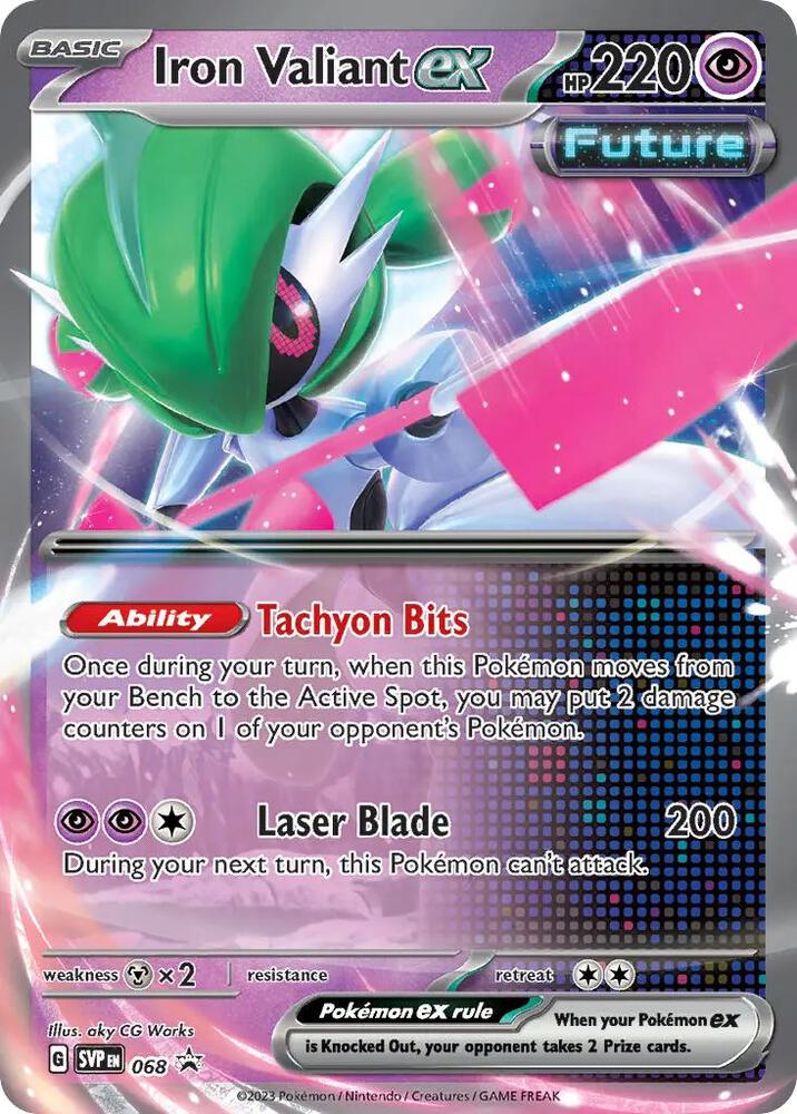 Scarlet & Violet Promo Iron Valiant ex