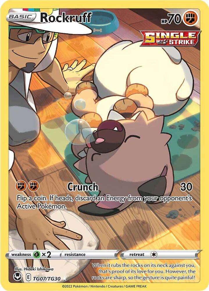 Silver Tempest Trainer Gallery Rockruff