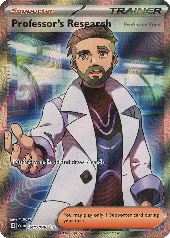 Scarlet & Violet Professor's Research