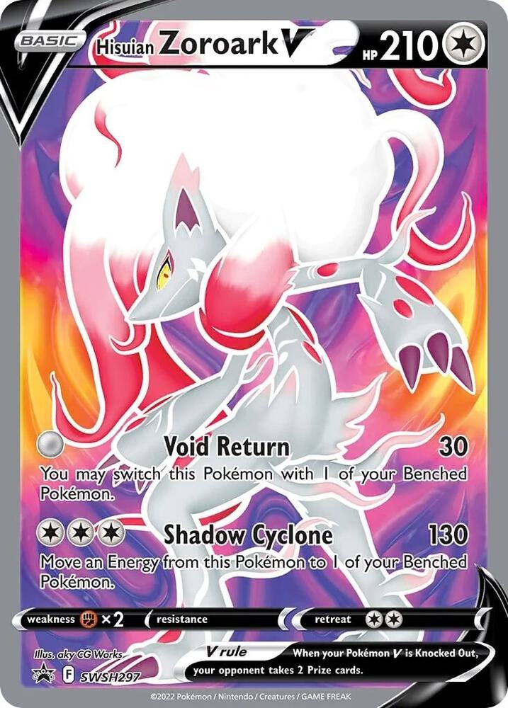 Sword & Shield Promo Hisuian Zoroark V