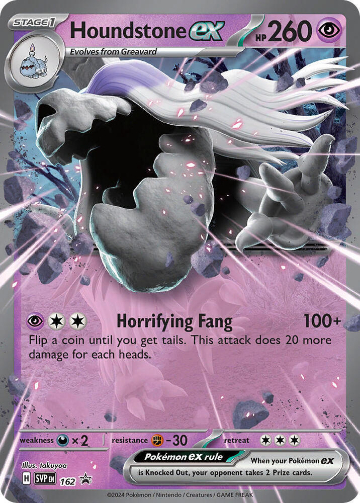 Scarlet & Violet Promo Houndstone ex
