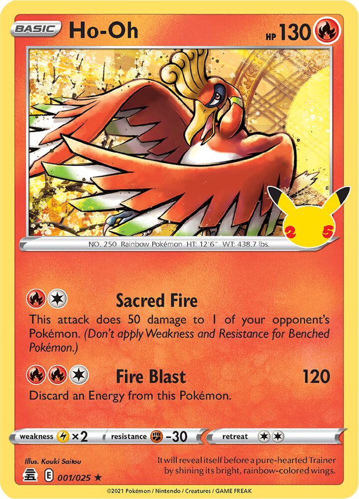 Celebrations Ho-Oh