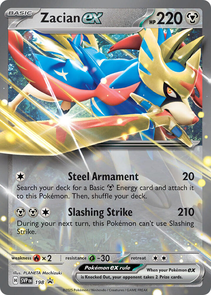 Scarlet & Violet Promo Zacian ex