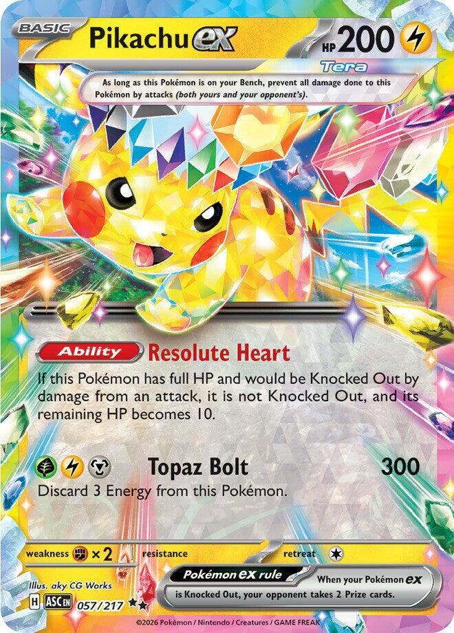 Ascended Heroes Pikachu ex