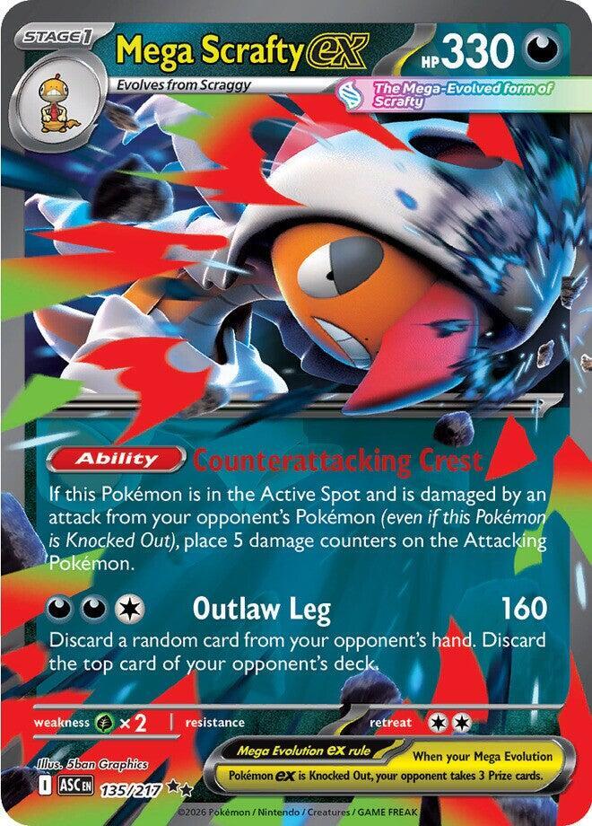 Ascended Heroes Mega Scrafty ex