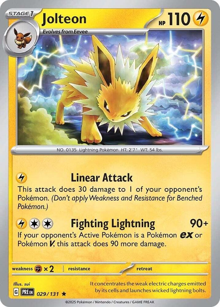 Prismatic Evolutions Jolteon