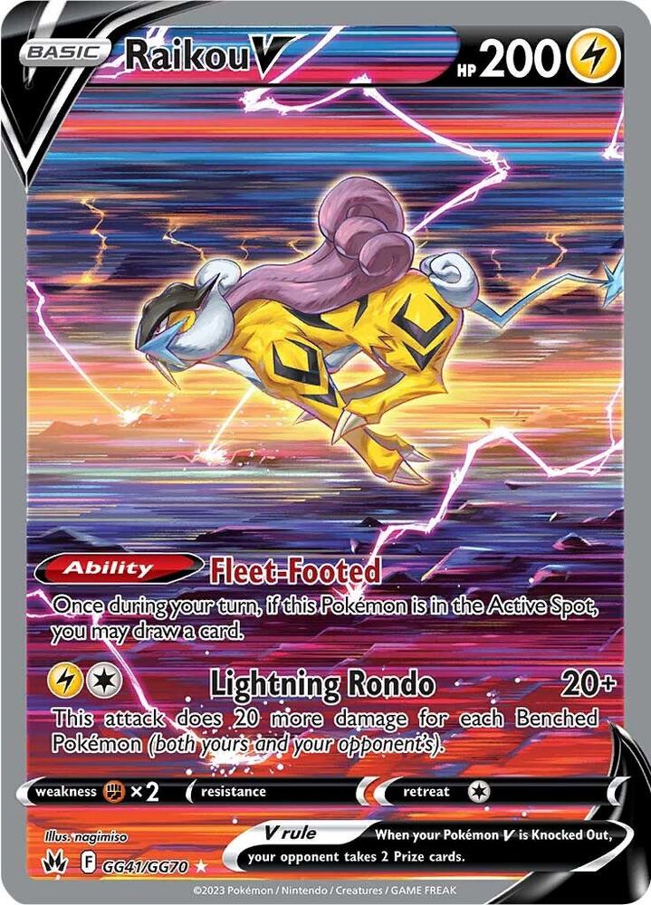 Crown Zenith Galarian Gallery Raikou V