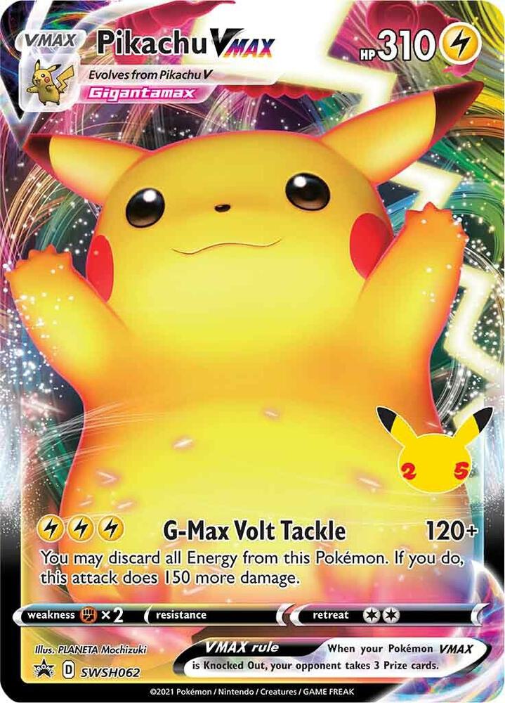Sword & Shield Promo Pikachu VMAX