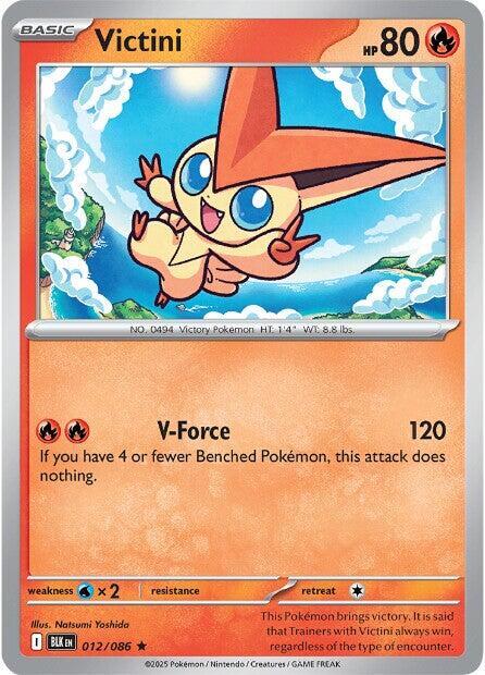 Black Bolt Victini (Pokeball)