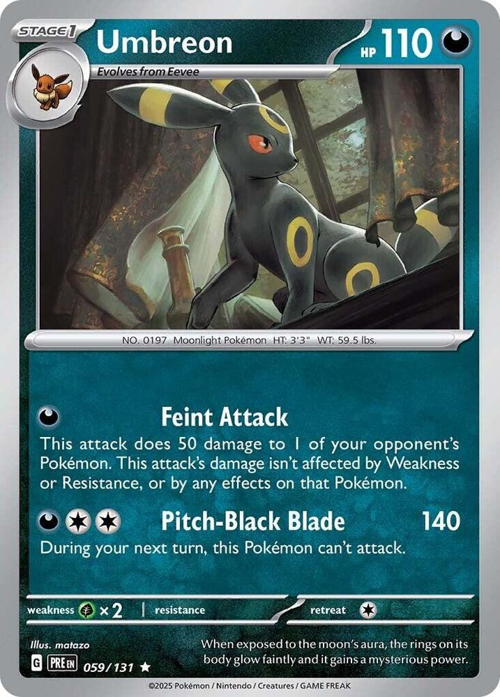 Prismatic Evolutions Umbreon