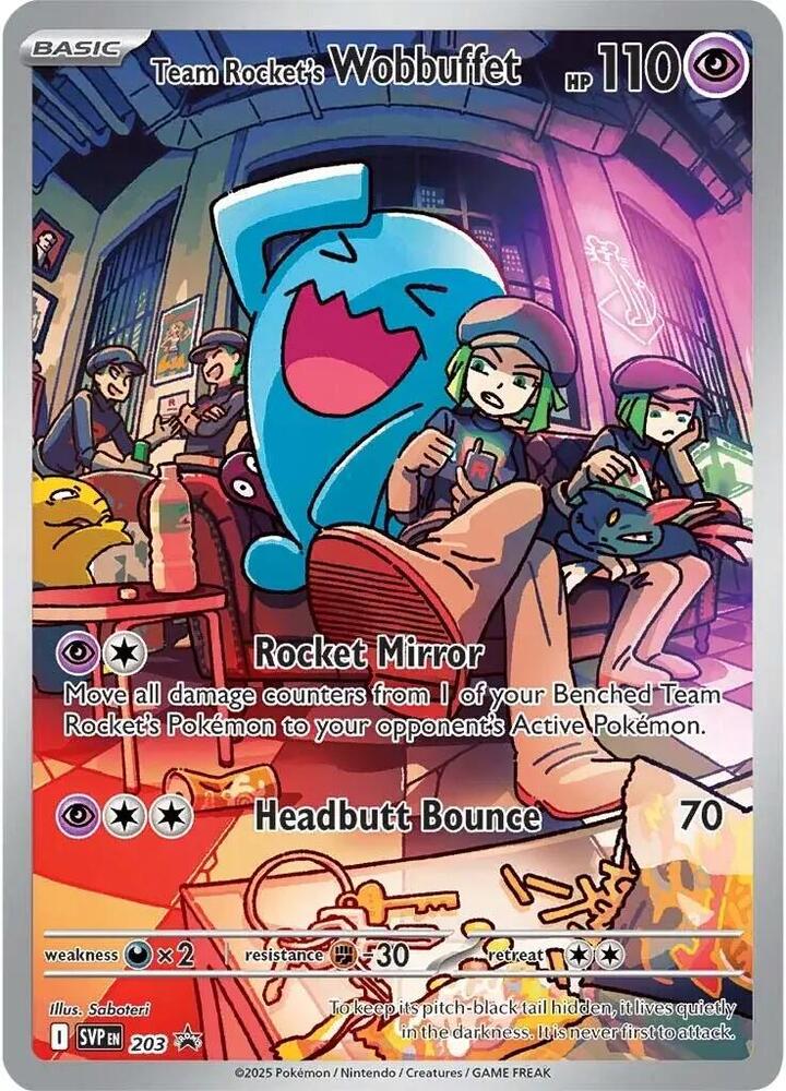 Scarlet & Violet Promo Team Rocket's Wobbuffet