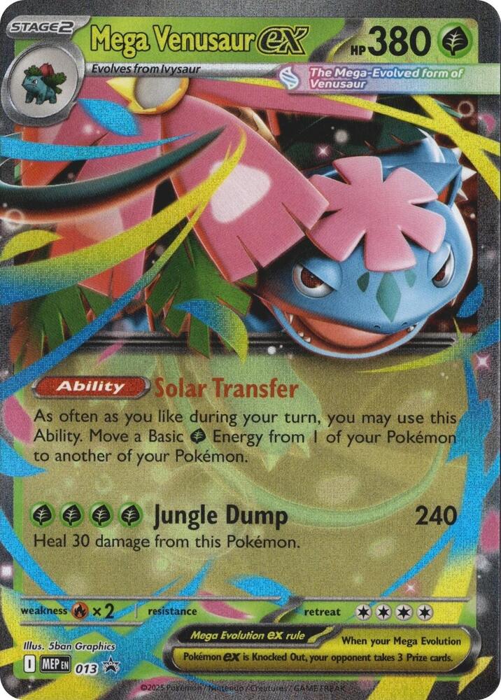 Mega Evolution Promo Mega Venusaur ex