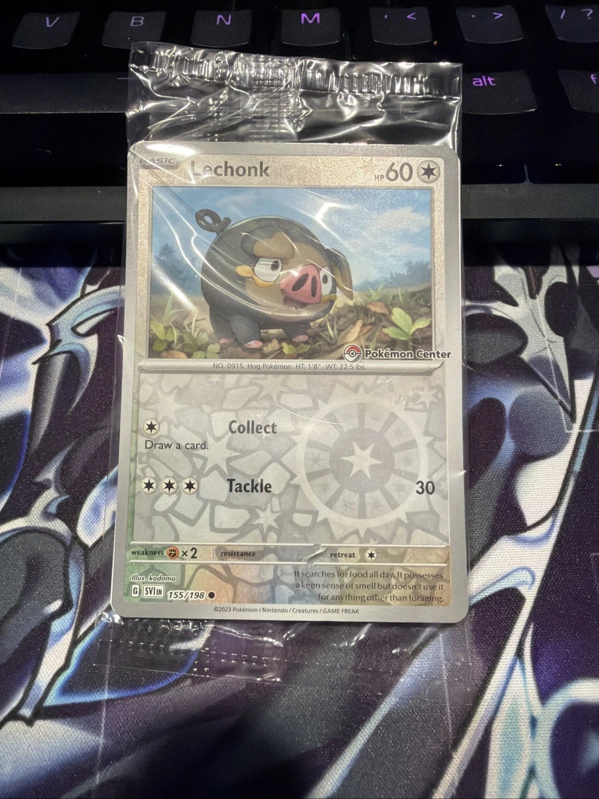 Scarlet & Violet Lechonk Pokemon Center