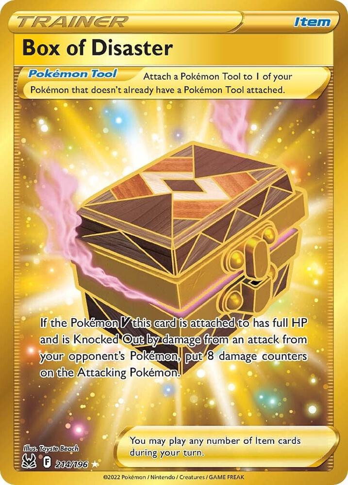 Lost Origin Box of Disaster