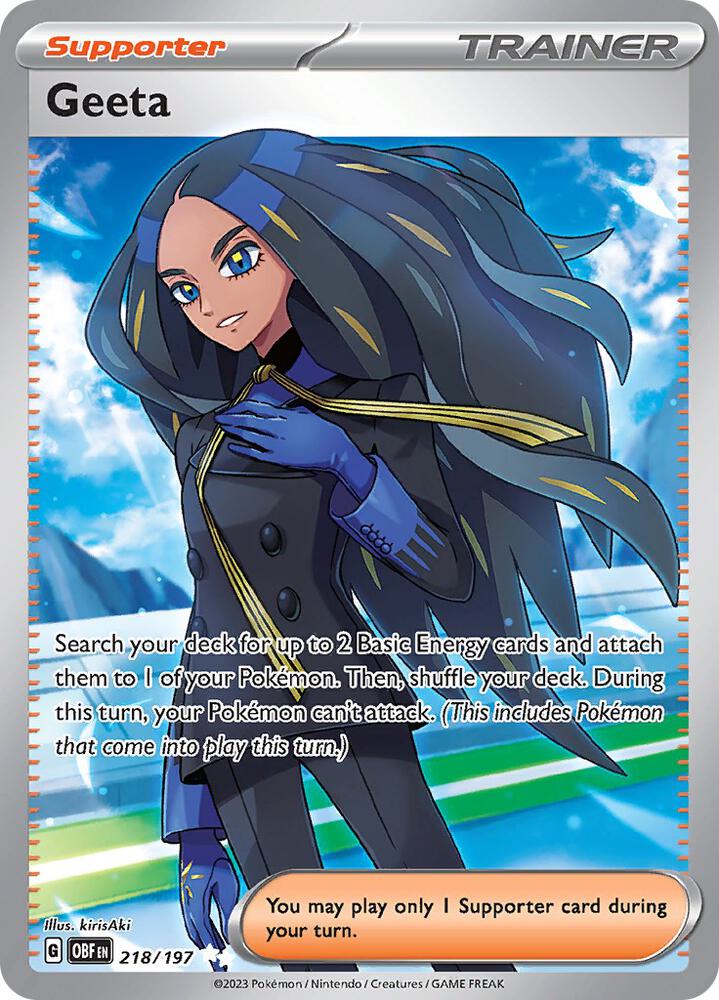 Obsidian Flames Greeta