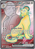 Destined Rivals Team Rocket's Persian ex