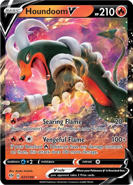 Darkness Ablaze Houndoom V